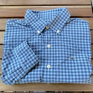Vineyard Vines youth boys long sleeve button down